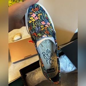 Keds rifle paper co double decker slip on floral size 9